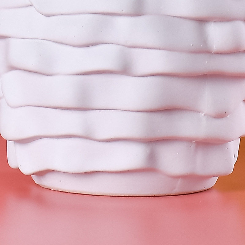 现代简约磨砂白花瓶花器家居客厅电视柜装饰品摆件创意餐桌摆件,淘宝优惠券,粉丝福利购,淘宝优惠卷