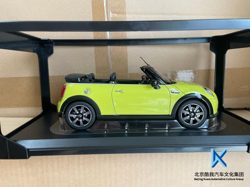 MINI迷你原厂 F56F57轿跑敞篷 MINI Cooper S汽车模型车模 1:18-图1