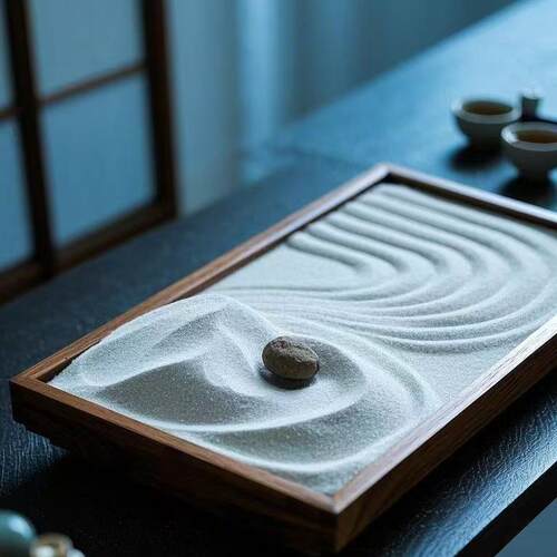 5斤装日式枯山水造景专用纯白沙高端禅意静创意沙盘微景观石头沙 - 图2