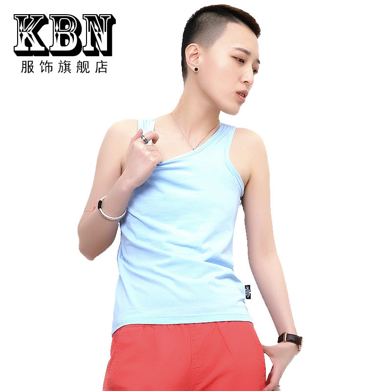 kbn大胸显小外穿超平缩胸纯棉束胸 kbn服饰塑身上衣