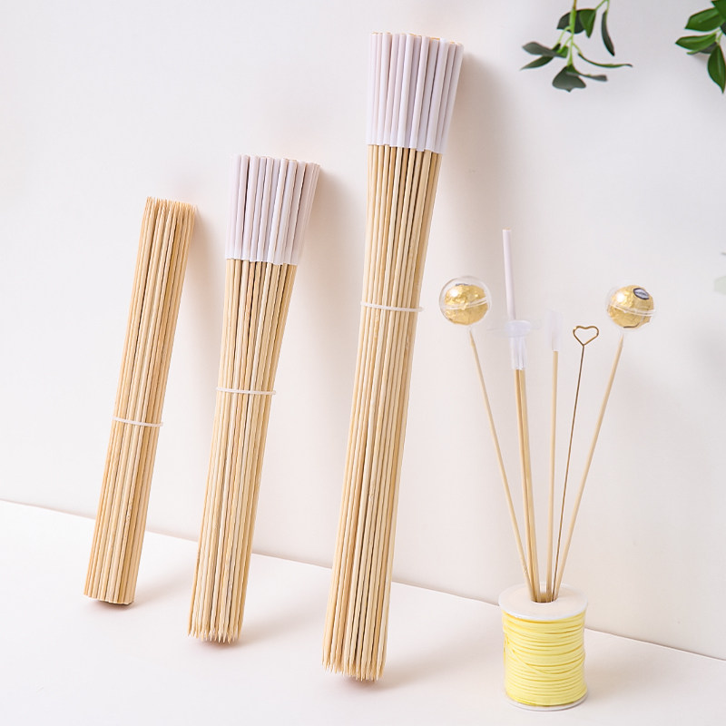 儿童节零食花束竹签水果六一果冻手工diy材料签子花杆包装花艺店,淘宝优惠券,粉丝福利购,淘宝优惠卷