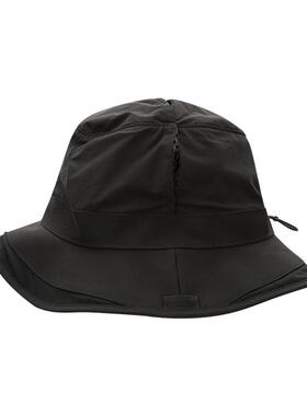 白山/WHITE MOUNTAINEERING 春夏新款男士黑色桶型帽子银泰百货