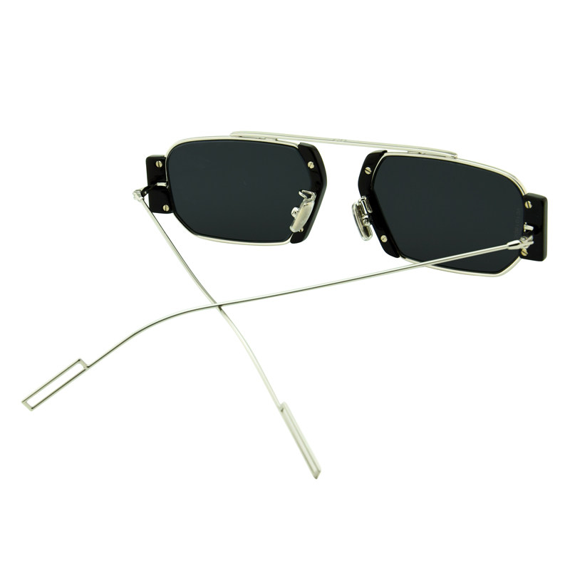 dior全框男女款长方形镜片太阳镜 银泰百货精品太阳眼镜