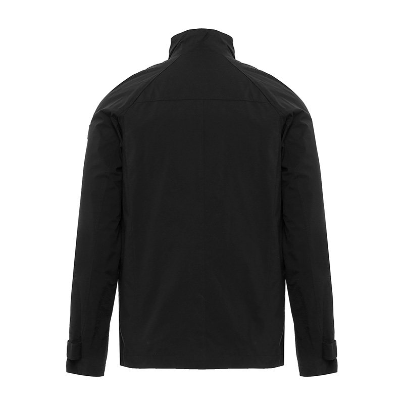 versace jeans vj钮扣装饰纯棉混合 银泰百货精品夹克