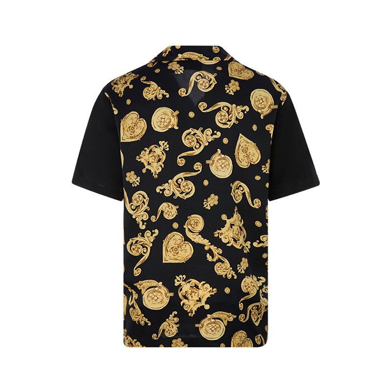 versace jeans couture短袖衬衫 银泰百货精品衬衫