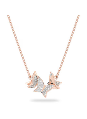 SWAROVSKI 施华洛世奇蝴蝶时尚简约百搭项链银泰百货精品 301365