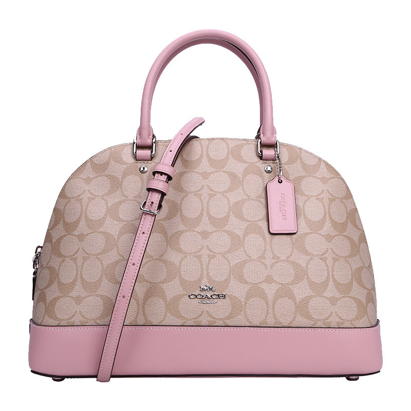 coach女士经典单肩300106贝壳包 银泰百货精品女士包袋