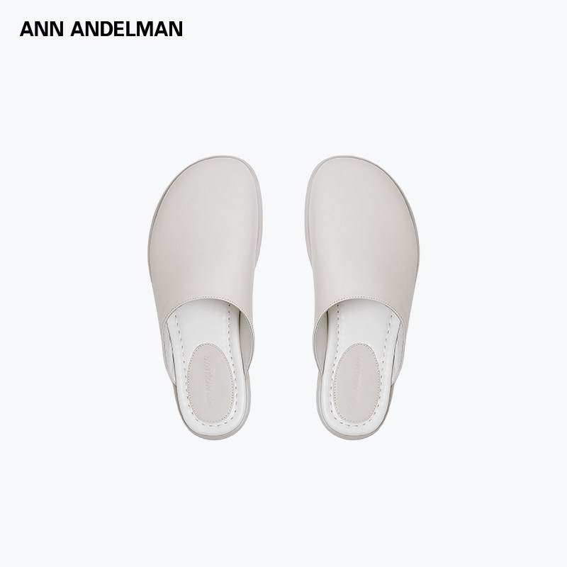【明星同款】ANN ANDELMAN 25夏季舒适穆勒拖鞋包头凉拖301286 - 图2