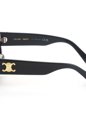 CELINE 2025女款清新大框板材太阳镜墨镜银泰百货 300211