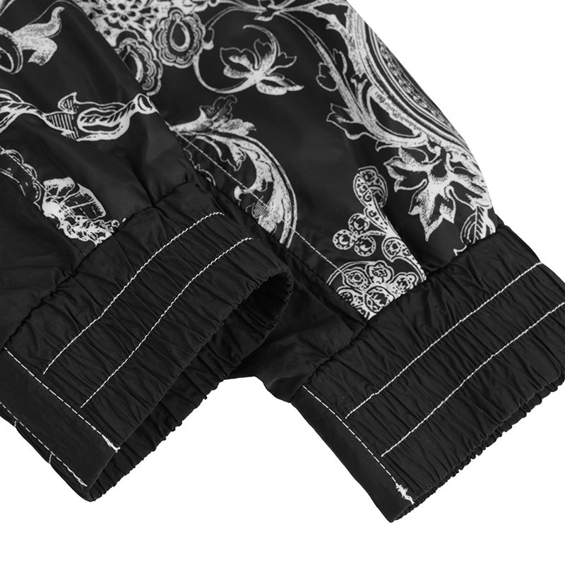 范思哲男士花卉插肩设计189303夹克 银泰百货精品夹克