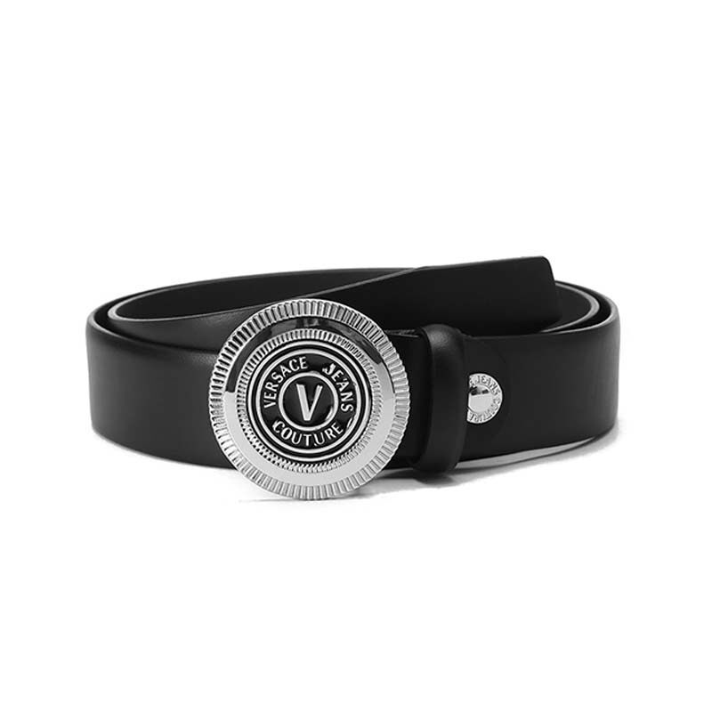 范思哲男士皮革板扣式300095皮带 银泰百货精品腰带/皮带/腰链