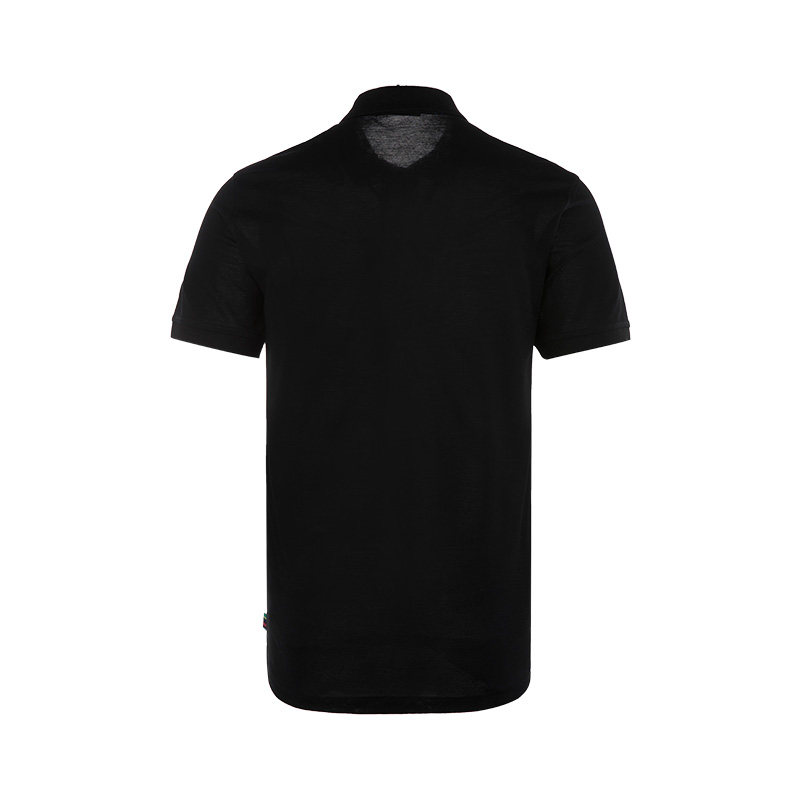 paul smith迷你刺绣图案logo黑色ps 银泰百货精品Polo衫