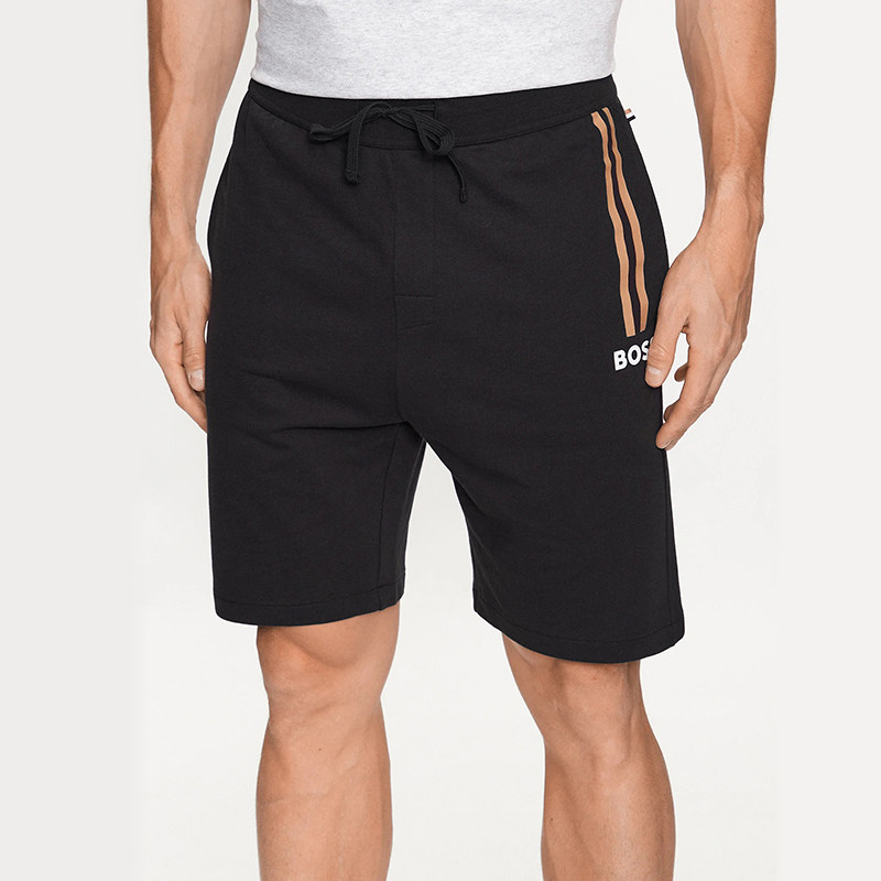 Hugo Boss雨果博斯 男士Black系列运动休闲裤短裤银泰百货 300095,淘宝优惠券,粉丝福利购,淘宝优惠卷