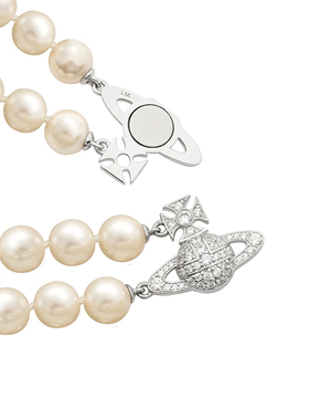 Vivienne Westwood/西太后 女双层珍珠项链银泰百货 300217