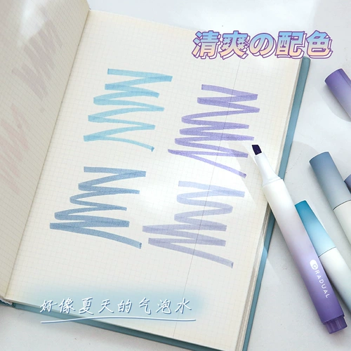 Высококачественная флуоресцентная акварель, мелки для школьников, защита глаз, 4 шт