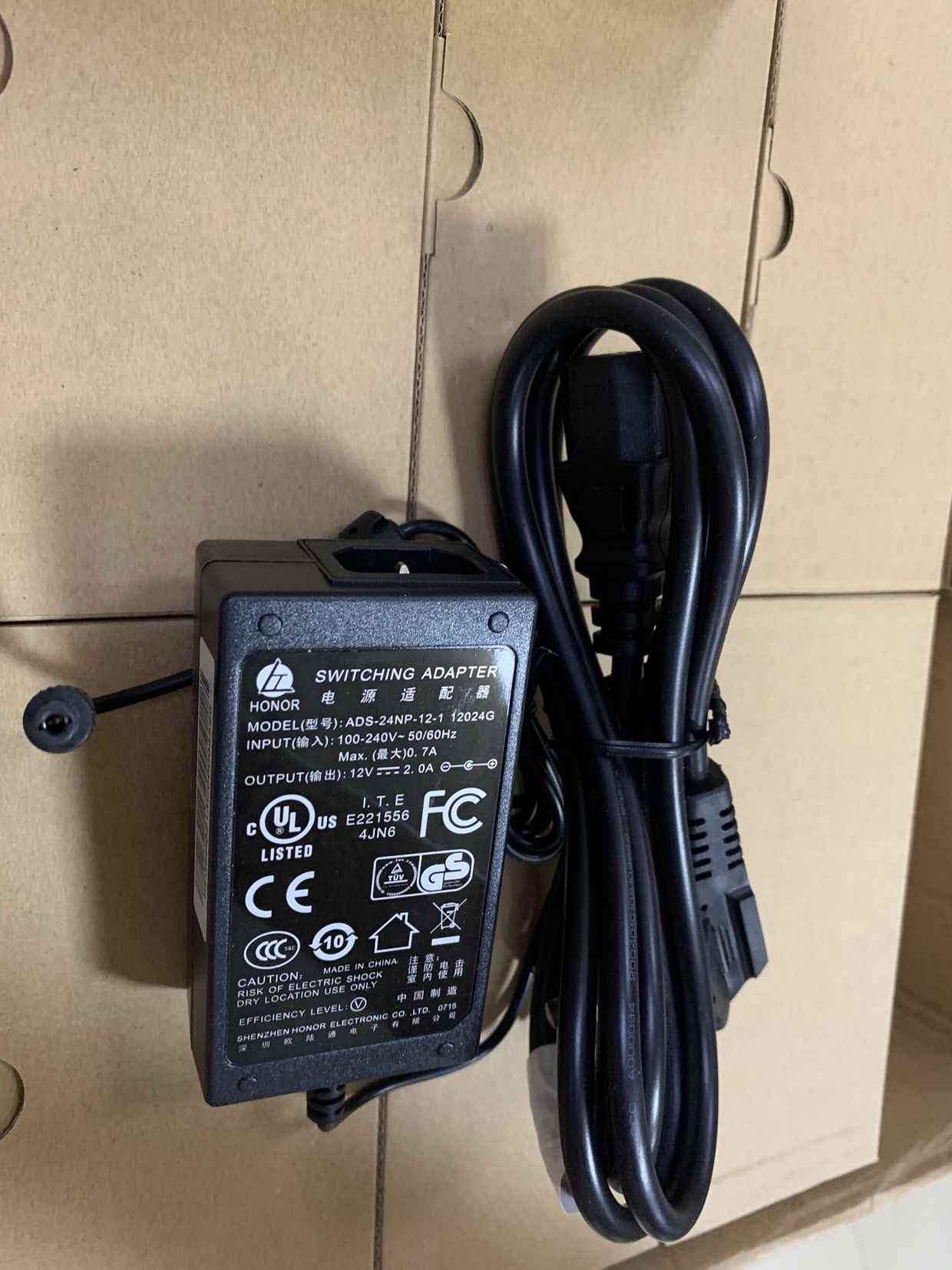 ATS024T-P120 RME Babyface Pro FS娃娃脸声卡电源适配器12V2A线-图0