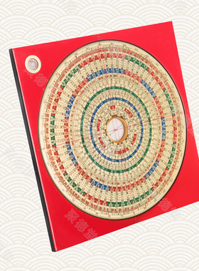 台湾纯铜风水罗盘高精度专业包邮