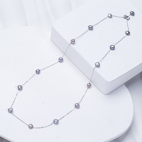 【双十一第③弹】淡水KESHI无核满天星S925银链 - 图2