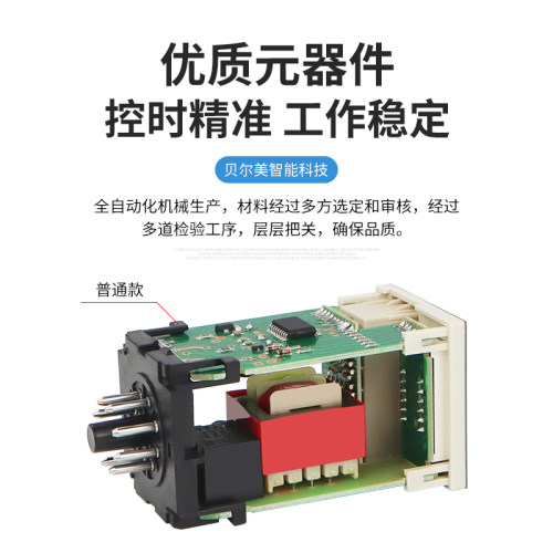 DH48S-2Z数显时间继电器计时器DH48S-S循环控制时间延时器1Z 220V - 图1