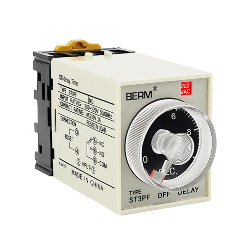 ST3PF断电延时继电器JSZ3断电时间控制器小型时间继电器AC220V - 图3