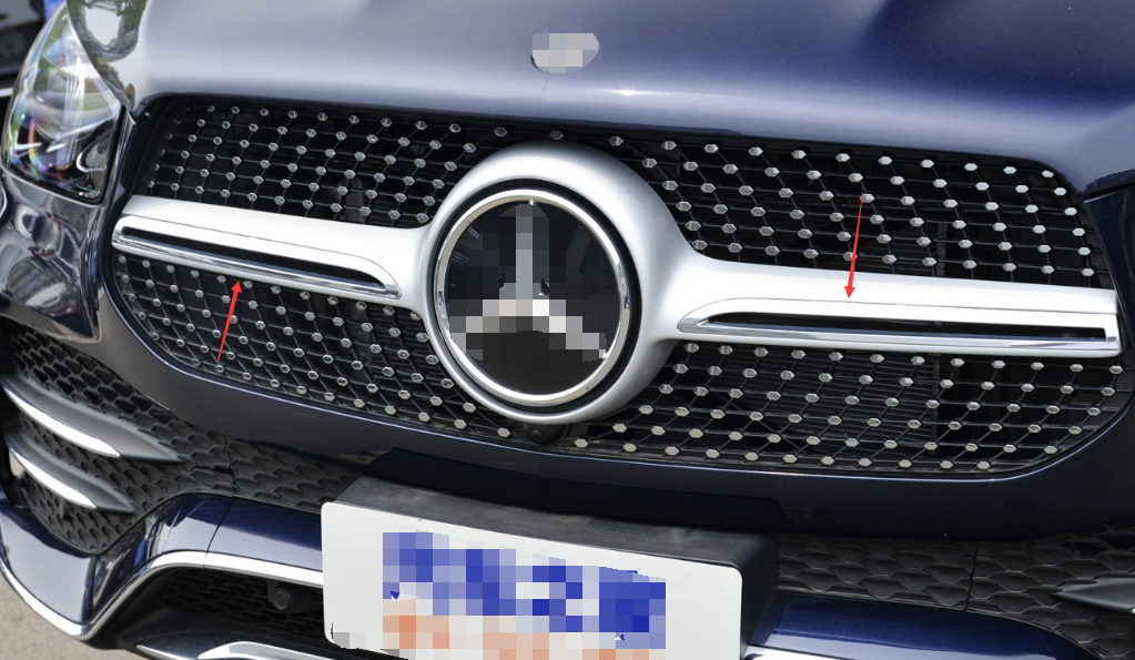 适配新款奔驰GLS450中网亮条GLE350 580 63满天星格栅电镀条W167 - 图1
