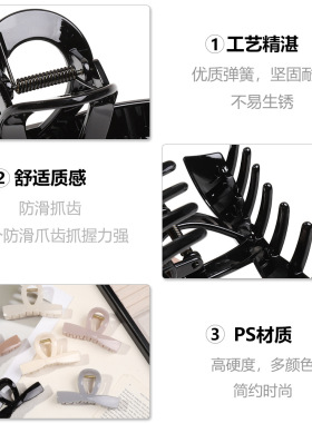 亮面醋酸蝴蝶结鲨鱼夹