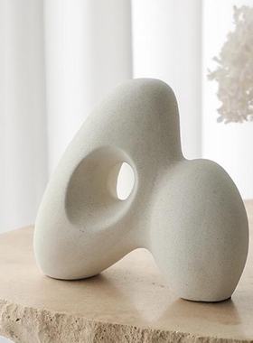 北欧简约陶瓷不规则饰品软装摆件