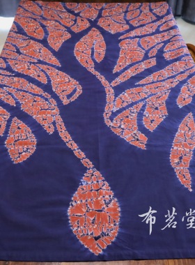 布茗堂扎染挂布桌布多用