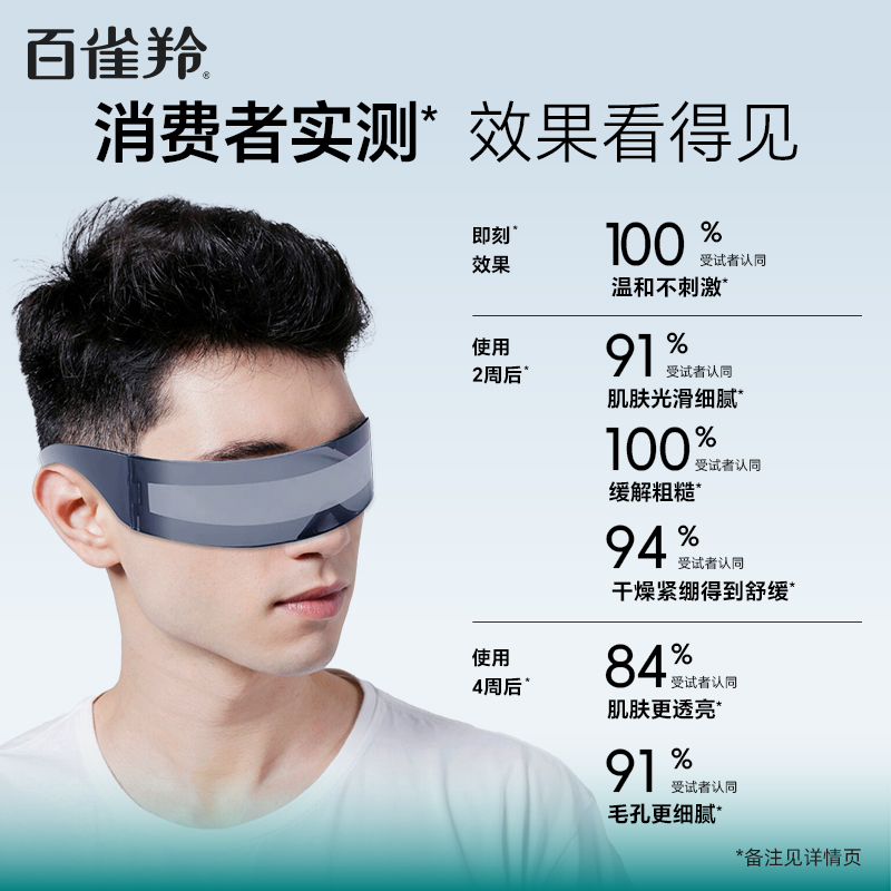 百雀羚男士净衡保湿润泽霜深润保湿补水滋润肌肤清爽润泽