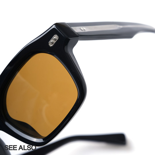 VOIR AUSSI Lunettes de soleil à lentilles en nylon en fibre d'acétate de la série Bc, style ancien argent