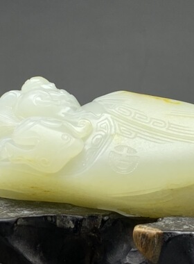 貔貅把件/和田玉红皮独籽/碧玉/苏州玉雕/苏工/私人订制/来料加工