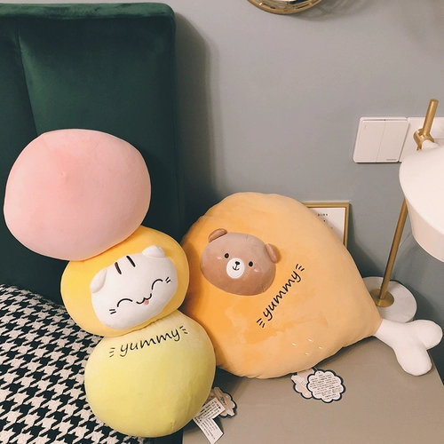 Подушка с животными для сна, плюшевая милая игрушка, кукла, подарок на день рождения