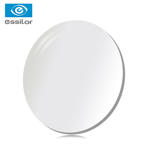 法国 依视路镜片近视眼镜超薄配眼镜片1.60钻晶a4防蓝光 一副 - 图0