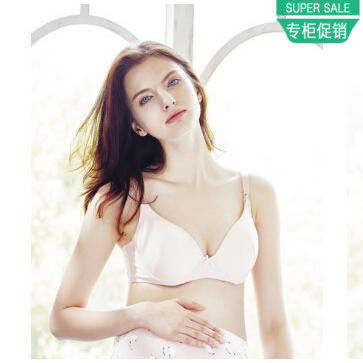 十月媽咪孕婦文胸莫代爾針織印花舒適軟託可哺乳孕婦內衣15330702