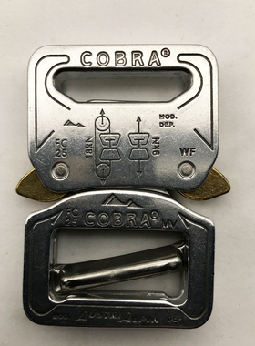 AUSTRIALPIN眼镜蛇腰带扣CE COBRA战术腰带皮带扣 25MM 阳极处理