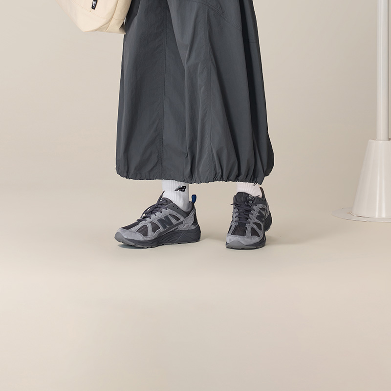 New Balance NB官方正品秋季男女复古山系灰运动老爹鞋CM878MB1-图2
