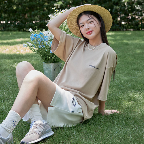 New Balance NB官方正品男女款情侣薄底灰色运动休闲鞋ML574EVG - 图3