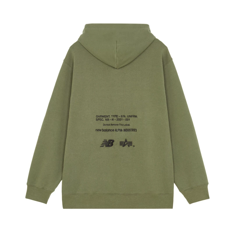 [Название совместной линейки Alpha Industries] Свитер NB New Balance для мужчин XSWM9001