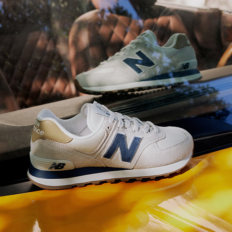 New Balance NB官方正品新款男女情侣复古百搭运动休闲鞋ML574LGI