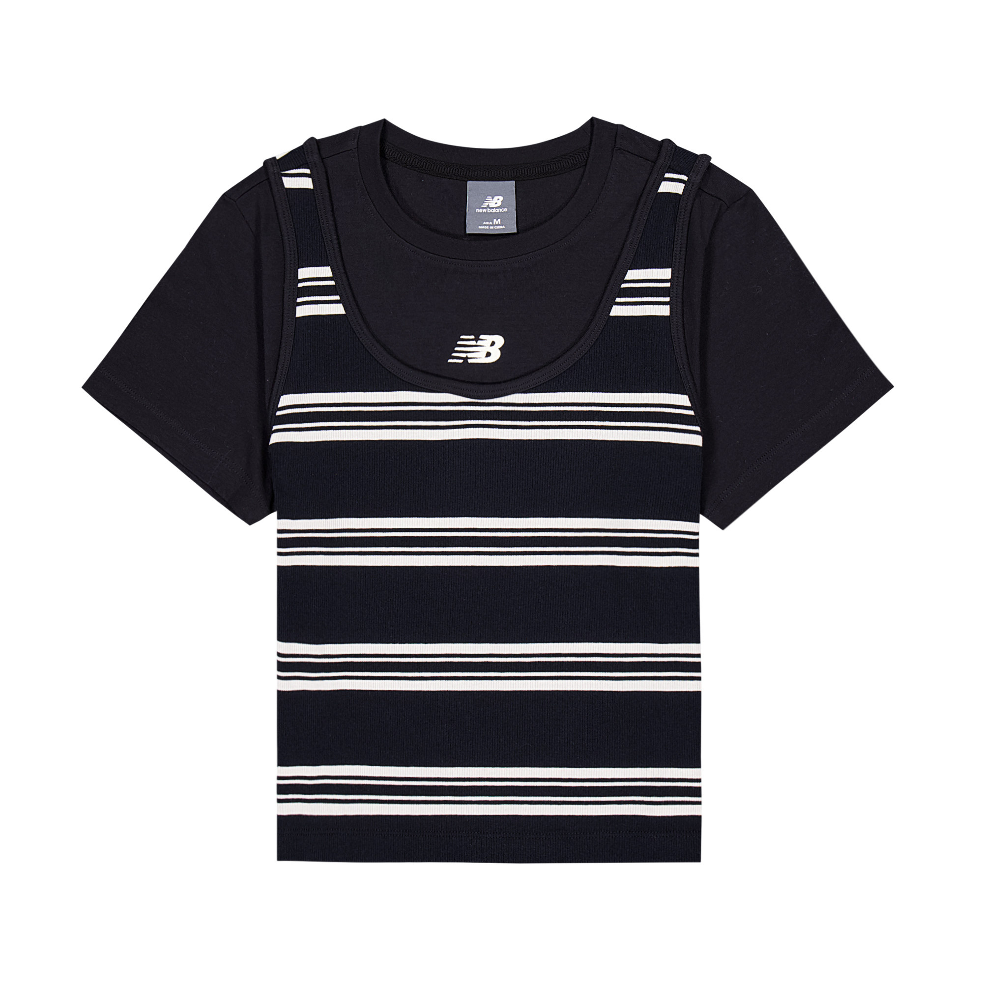 【IU同款】NewBalance百搭休闲短袖T恤