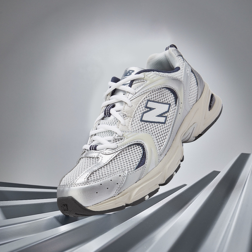 New Balance NB官方男女夏季银色透气复古休闲运动老爹鞋MR530KA-图1