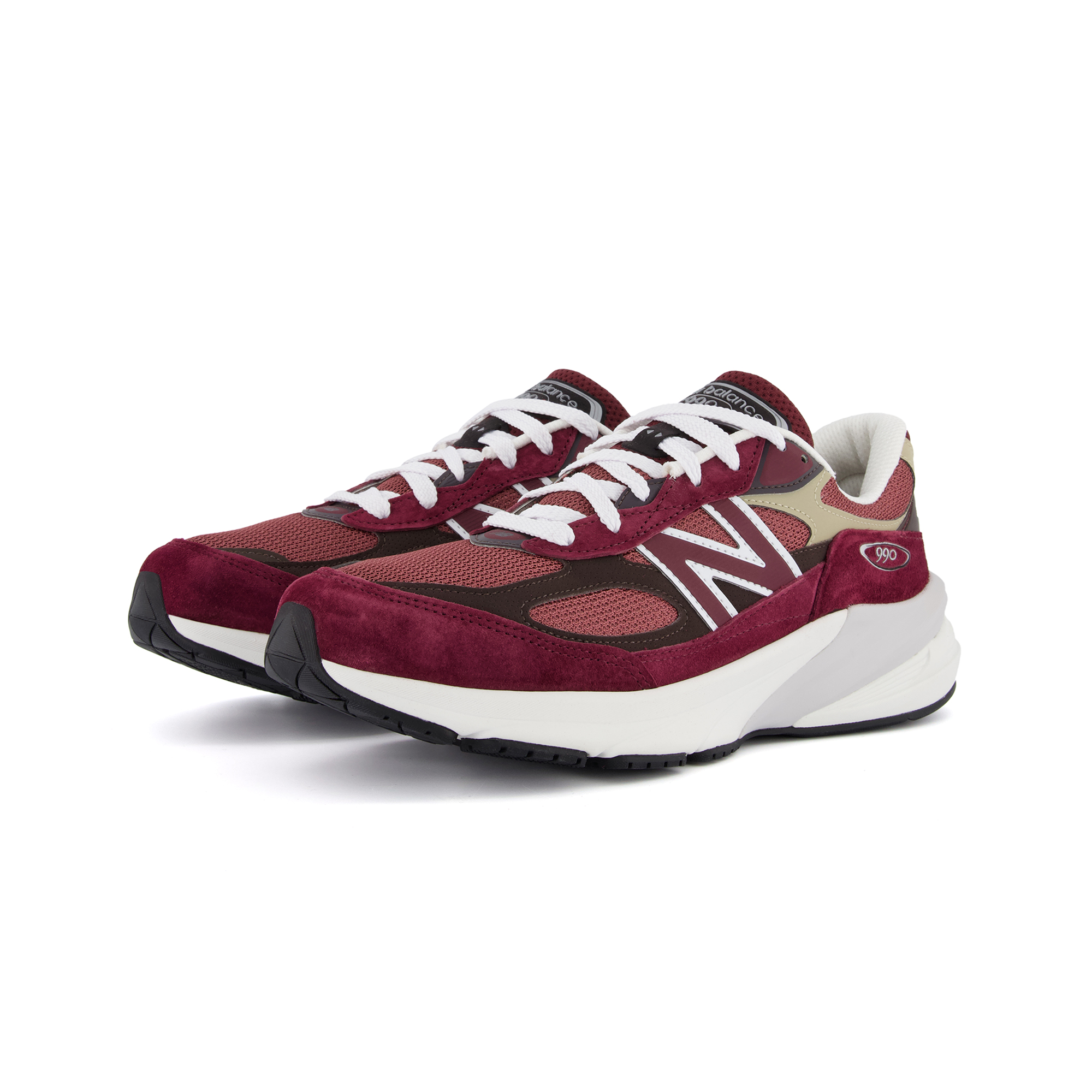 New Balance NB官方正品新款男女款990V6美产复古休闲鞋U990TO6 - 图2