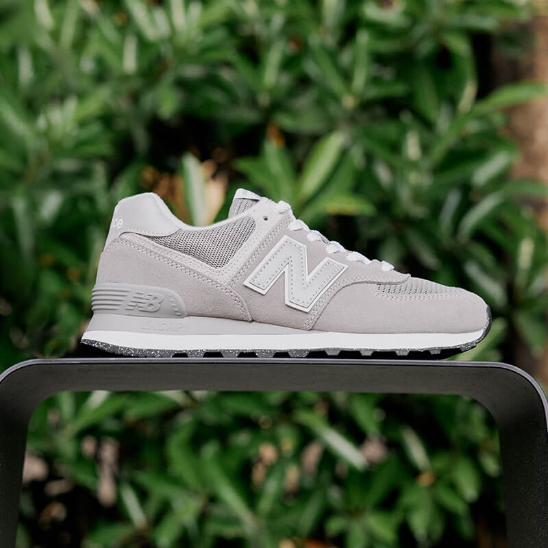 New Balance NB官方正品男女夏复古浅灰轻便运动休闲鞋ML574EVW