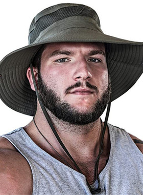 Wide Brim Sun Hat for Men Women - UV Protect & Breathable