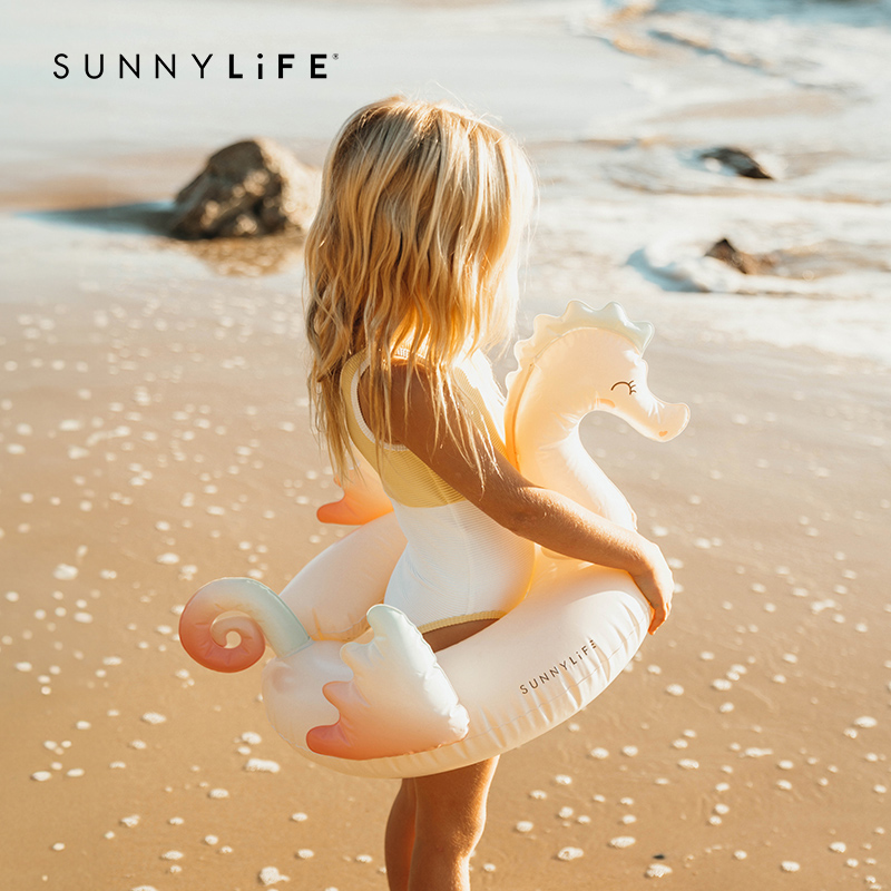 澳洲SunnyLife儿童泳圈火烈鸟独角兽充气座圈婴儿宝宝坐圈游泳圈 - 图0