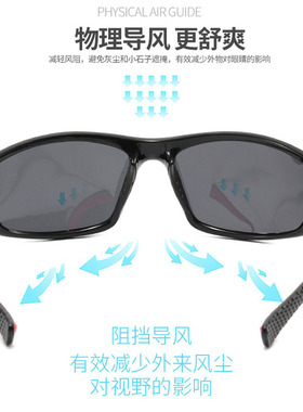 新款骑行运动偏光镜防风沙太阳镜
