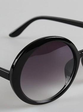 防紫外线明星同款潮流大框圆形