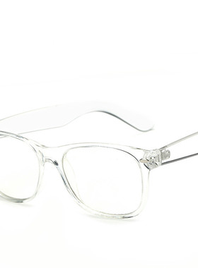 时尚男女复古米丁眼镜架树脂加膜