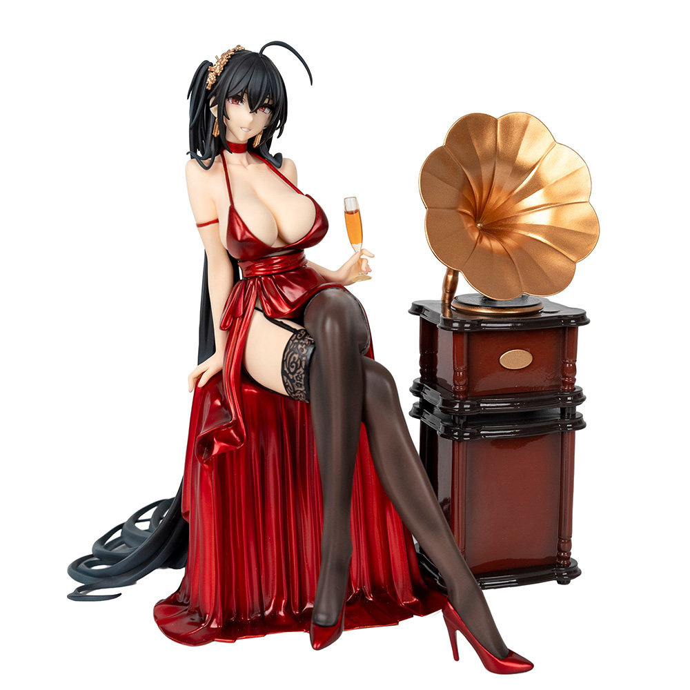 UP厂碧蓝大凤礼服手办1/7坐姿红礼裙黑丝黑长直美少女 鹩模型萌燃,淘宝优惠券,粉丝福利购,淘宝优惠卷