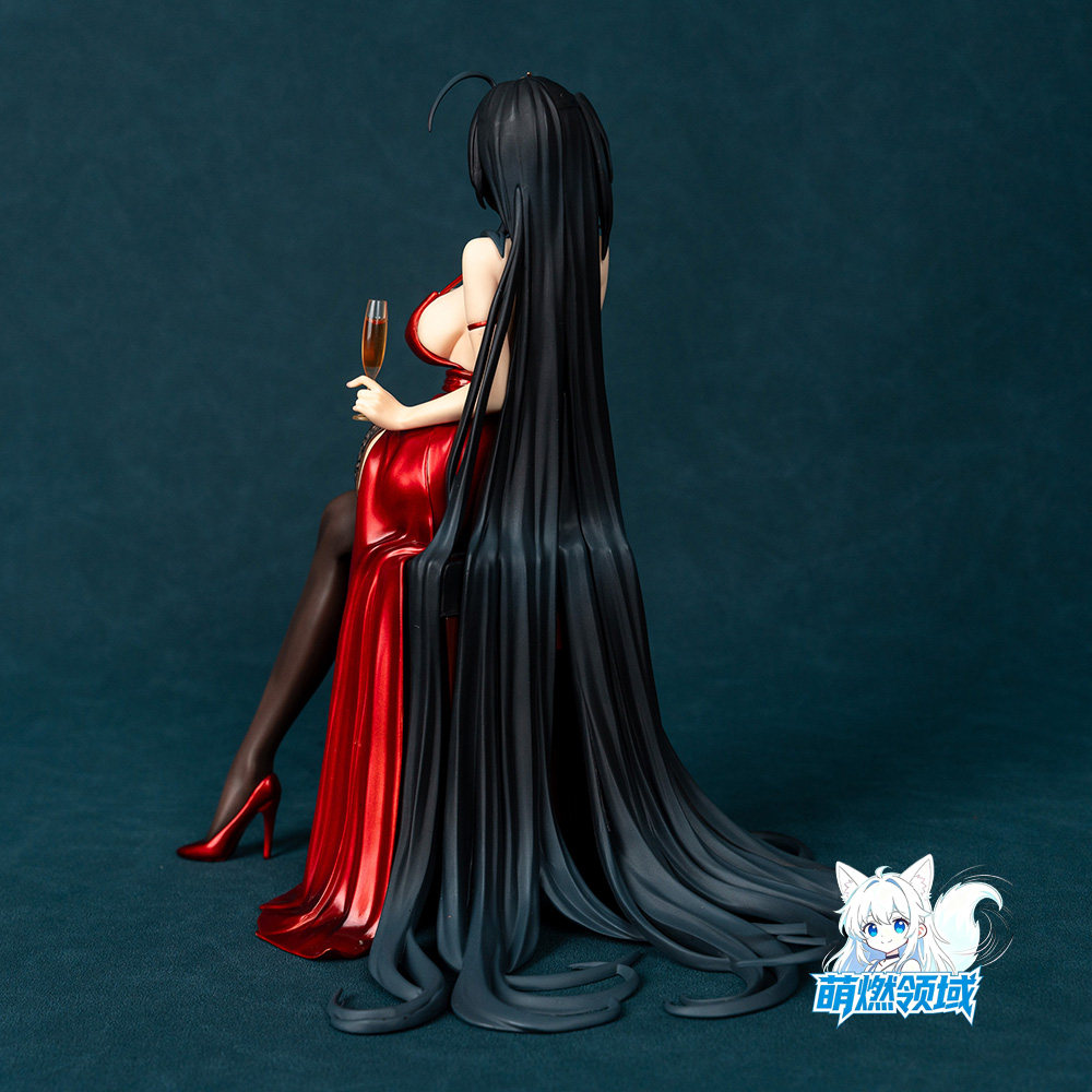 UP厂碧蓝大凤礼服手办1/7坐姿红礼裙黑丝黑长直美少女 鹩模型萌燃,淘宝优惠券,粉丝福利购,淘宝优惠卷